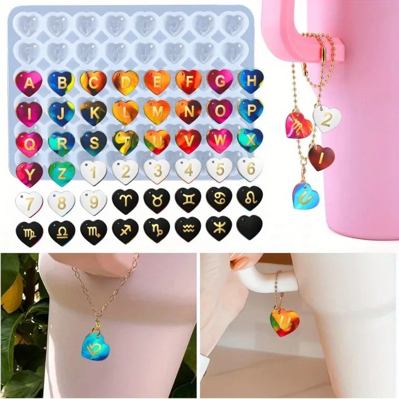 Embroidery Charm - قالب راتنج الإيبوكسي للحرف اليدوية (قطعة