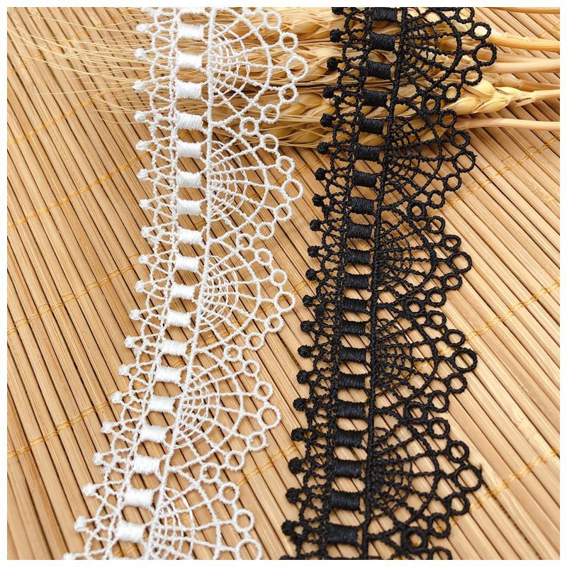Embroidery Ribbon - جوفاء التطريز الترقوة سلسلة منامة الملابس