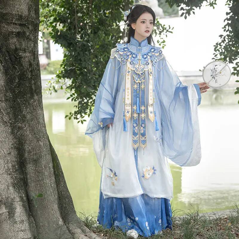 تنورة ماميان شتوية [Lan Jin Lu - مراجعة Embroidery Shirt وسعره