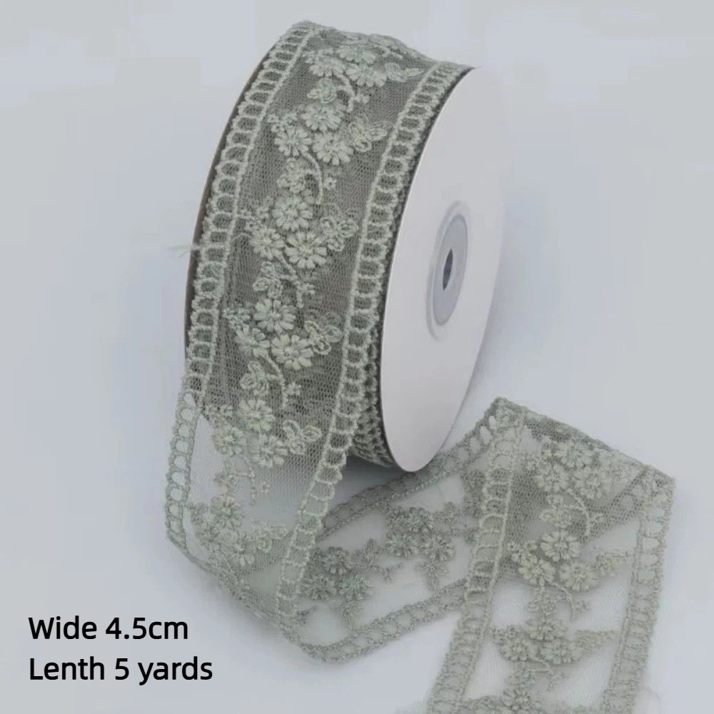 شريط دانتيل جاكار مجوف للتطريز - مراجعة Embroidery Ribbon وسعره