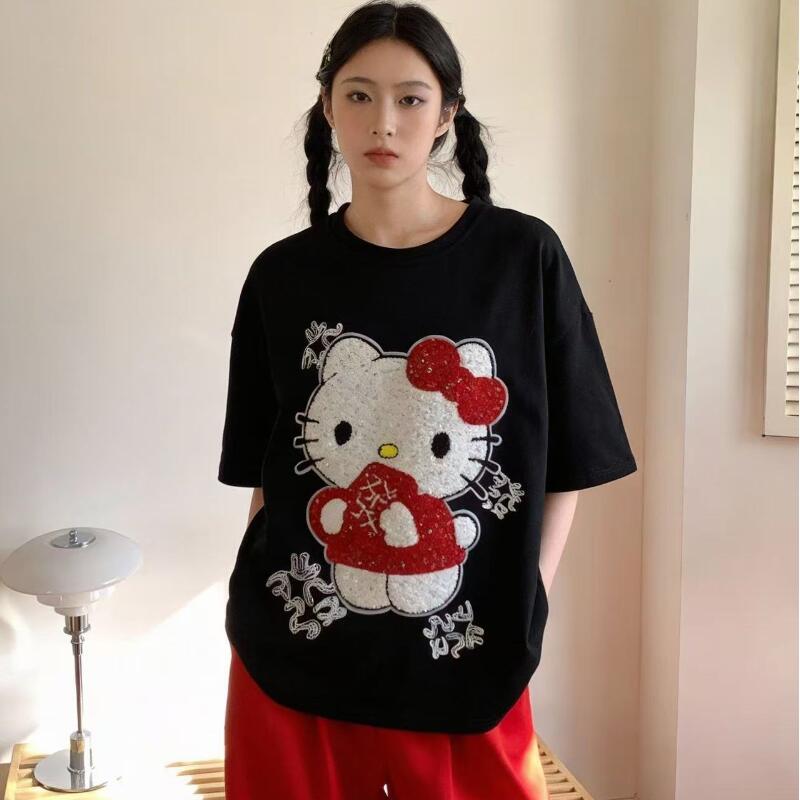 تي شيرت نسائي جديد بتصميم هالو - مراجعة Embroidery Shirt وسعره