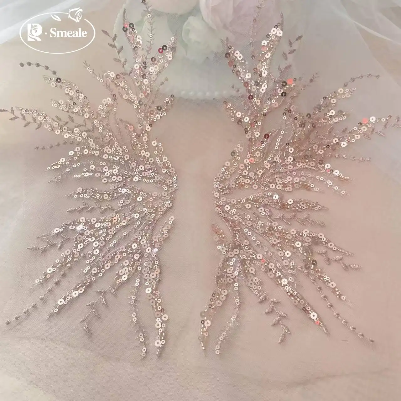 5 زوج-2 زوج. ارتفع الذهب الترت - مراجعة Embroidery Rose وسعره