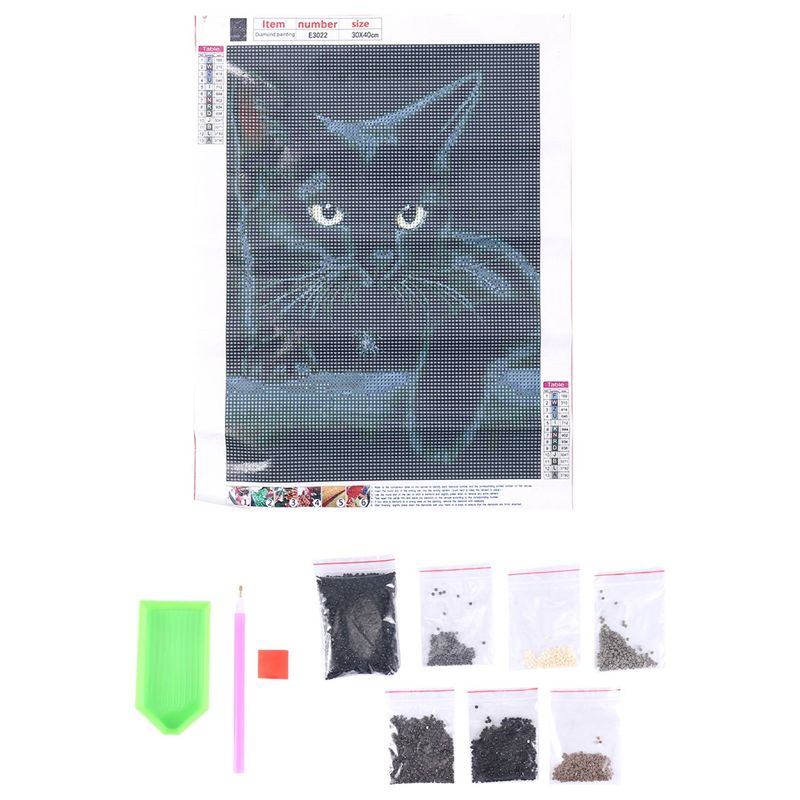 A84X-لوحة رسم بالألماس على شكل - مراجعة Embroidery Cat وسعره