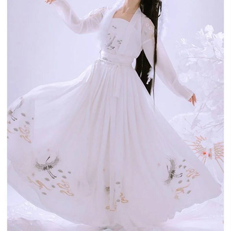 الصينية القديمة Hanfu المرأة ا - مراجعة Embroidery Shirt وسعره