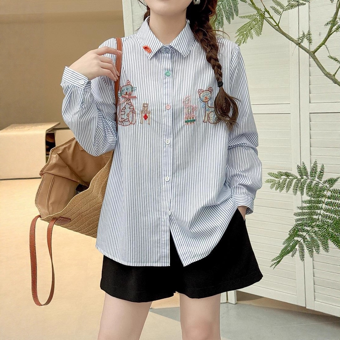 اليابانية الحلو موري فتاة خمر  - مراجعة Embroidery Cat وسعره