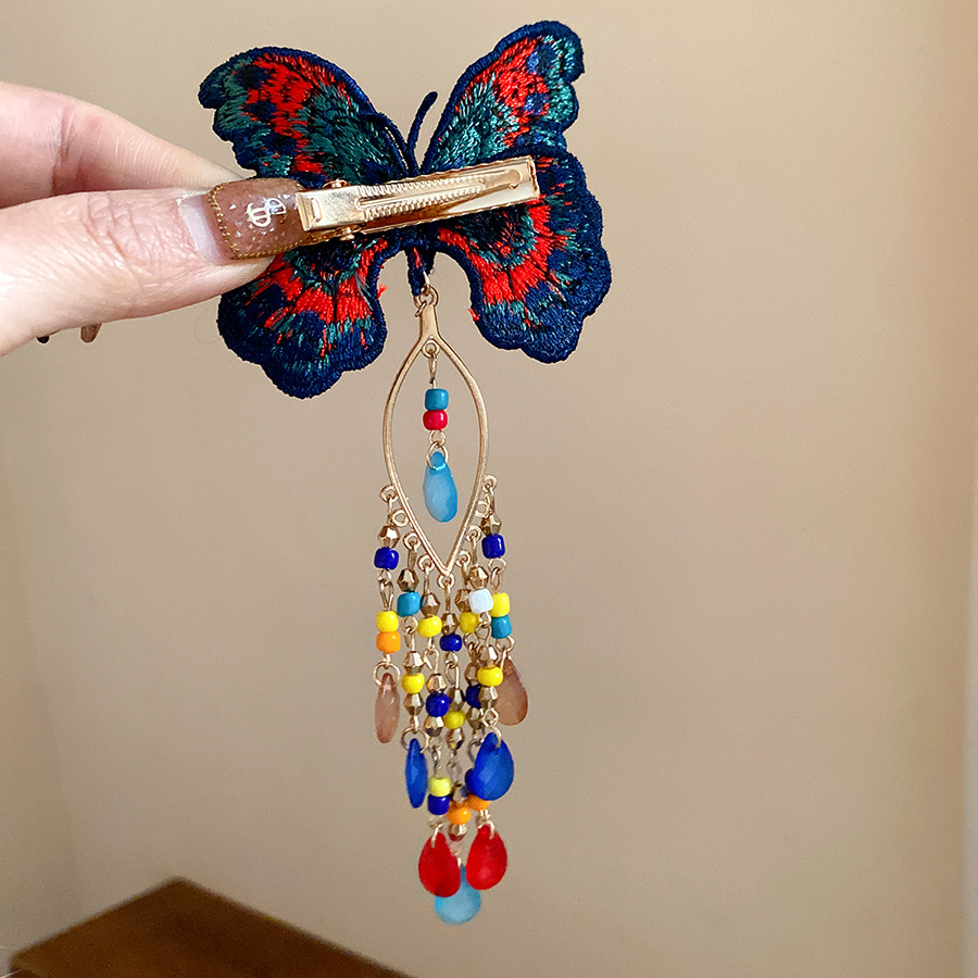 مشابك شعر نسائية جديدة على الط - مراجعة Embroidery Charm وسعره