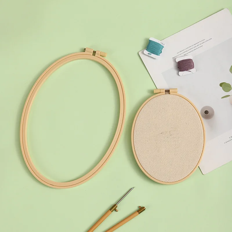 1 قطعة DIY بها بنفسك Needlecra - مراجعة Embroidery Ring وسعره
