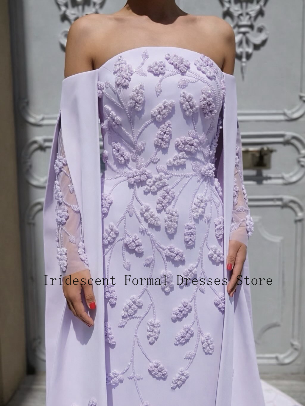 فساتين سهرة مزينة بالزهور مصنو - مراجعة Embroidery Rose وسعره
