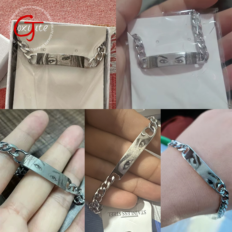 Goxijite شخصية عيون صور سوار ل - مراجعة Embroidery Charm وسعره
