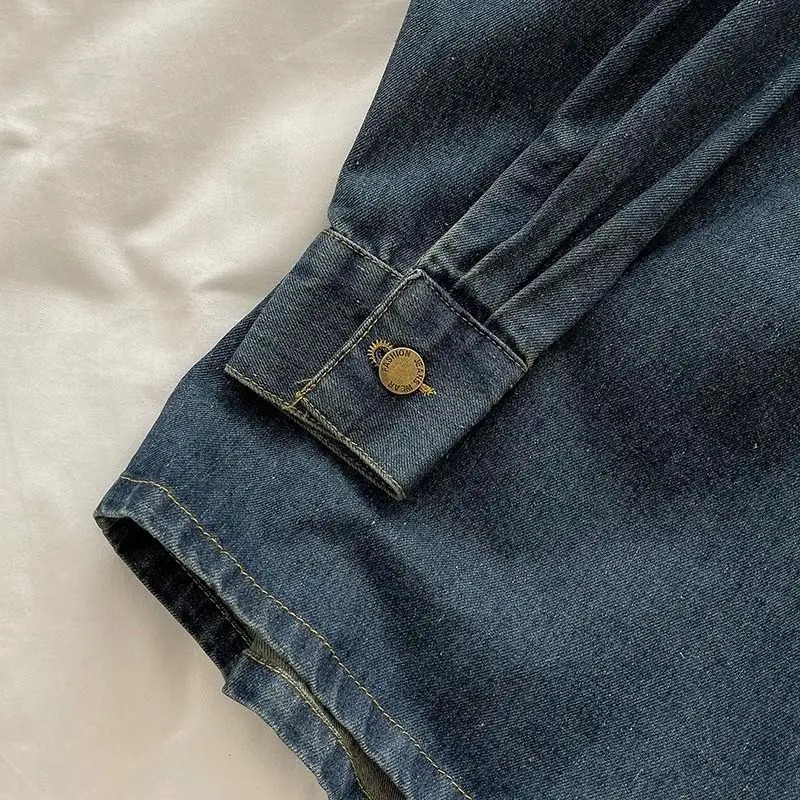 طقم تنورة جينز Y2K: سترة بأزرا - مراجعة Embroidery Style وسعره