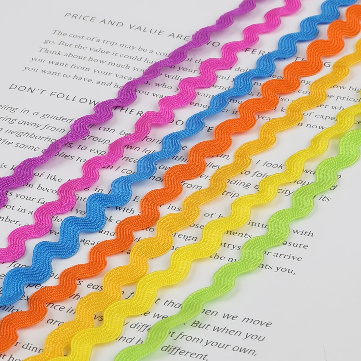 15 ياردة 5 مللي متر RIC Rac تق - مراجعة Embroidery Ribbon وسعره