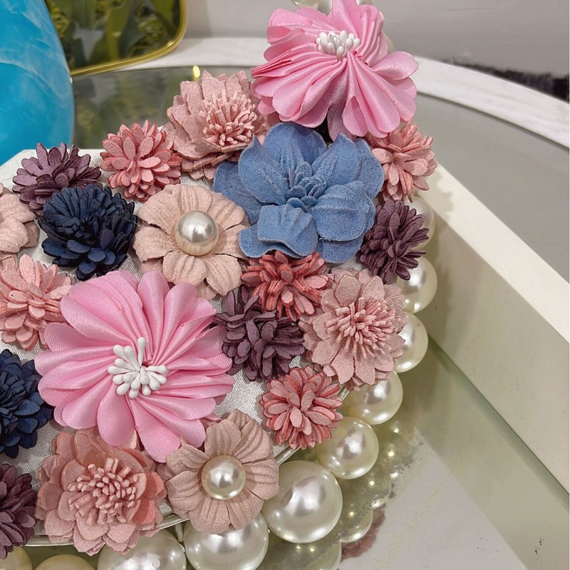 حقيبة يد نسائية مرصعة بالكريست - مراجعة Embroidery Ribbon وسعره