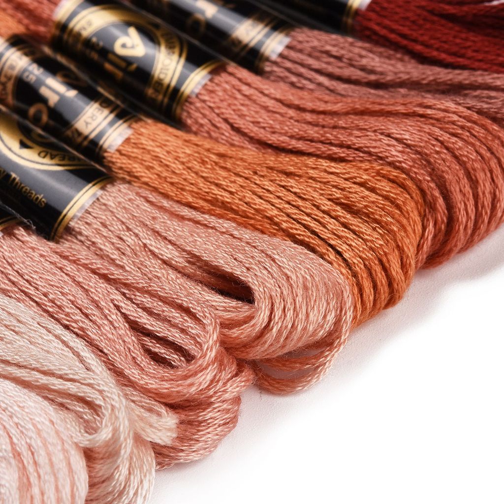 مجموعة من 8 بكرات خيوط تطريز ب - مراجعة Embroidery Thread وسعره